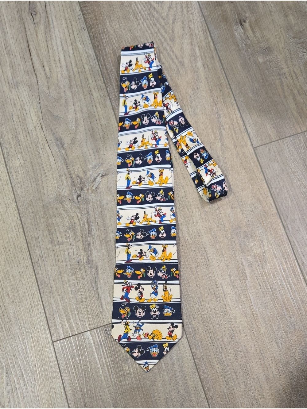 Disney Characters Silk Blend Hand Sewn Neck Tie